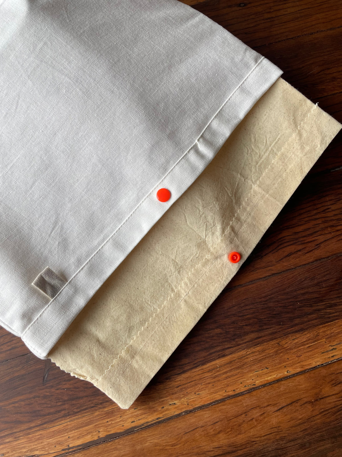 Handmade Linen Bread Bag