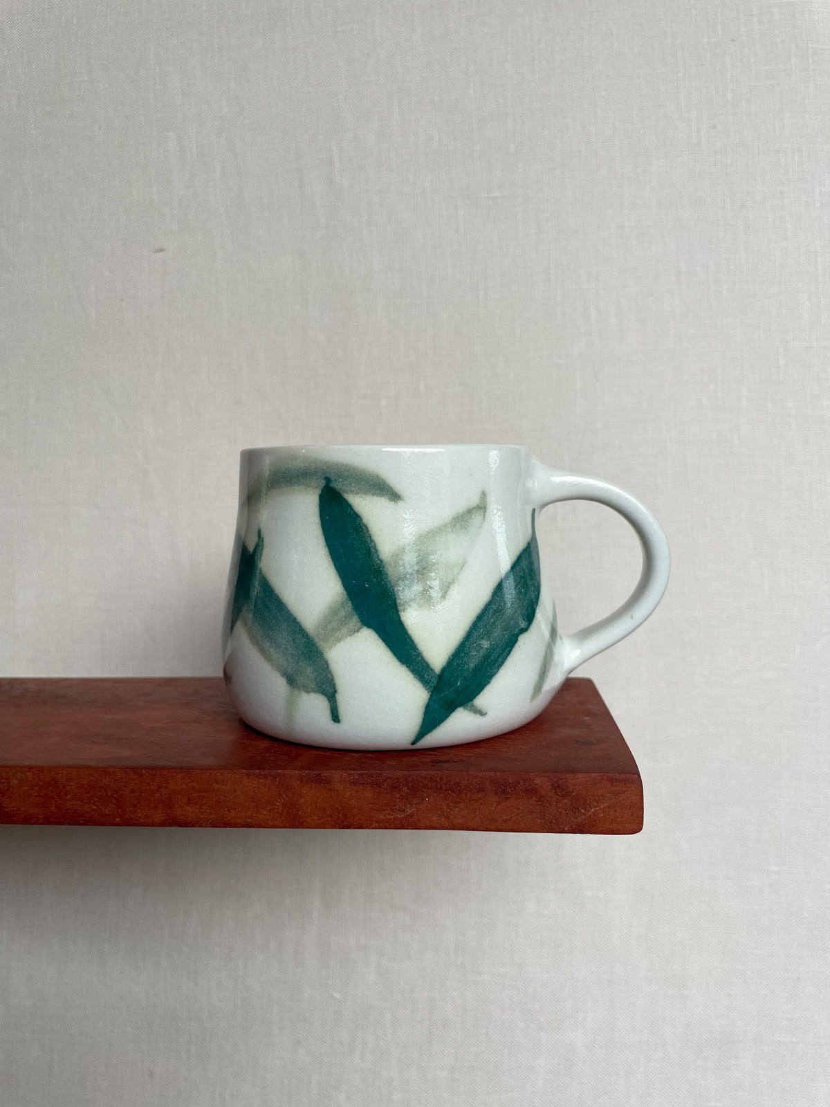 Hand-painted Stoneware Mug