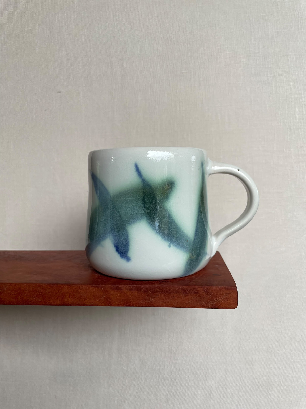 Hand-painted Stoneware Mug