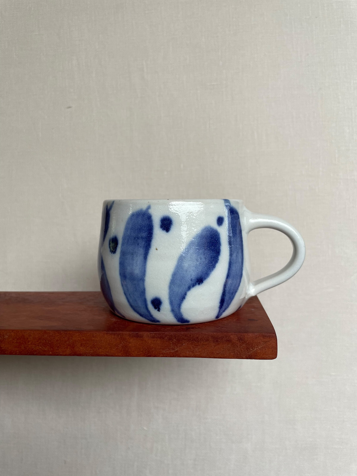 Hand-painted Stoneware Mug