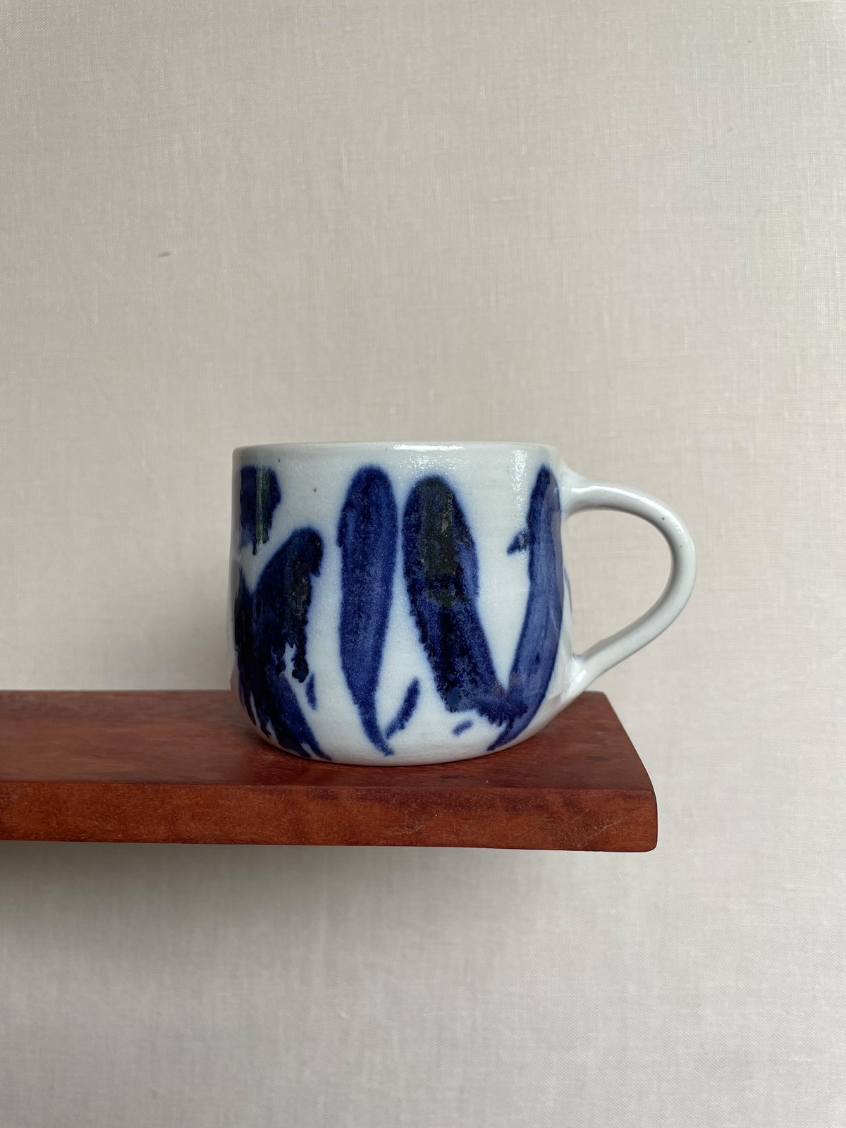 Hand-painted Stoneware Mug